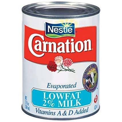 Carnation Evaporated 2% Milk 12 OZ