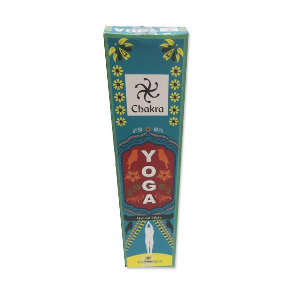 Chakra Yoga Natural Incense Sticks Turquish Blue 10 Count