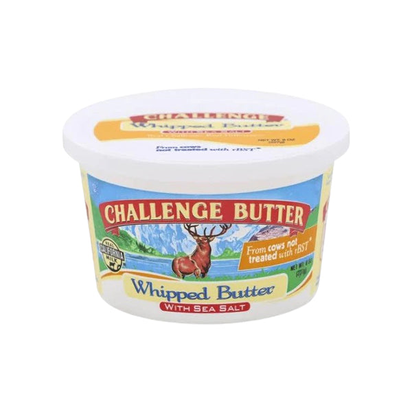 Challenge Whipped Butter with Sea Salt 8OZ