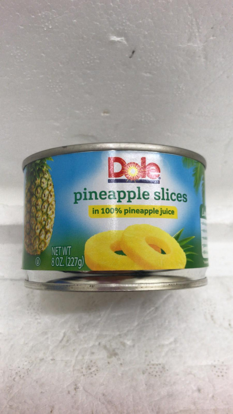 Dole Pineapple Sliced 8OZ