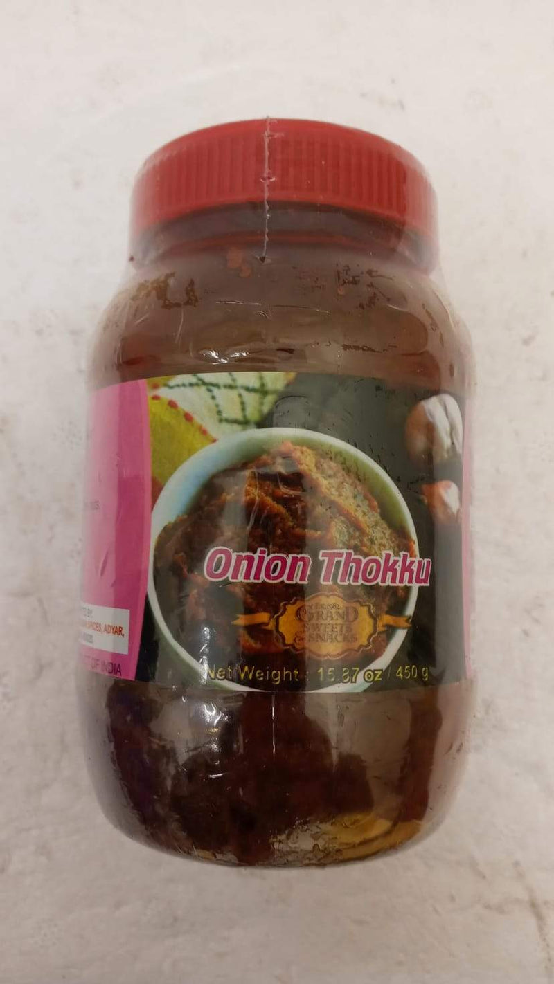 Grand Sweets & Snacks Onion Thokku 450GM