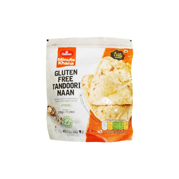Haldiram's Gluten Free Tandoori Naan 4Pcs