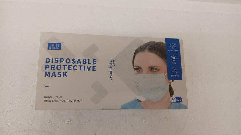 JCJZ Disposable Protective Mask Daily Protection 50 PCS