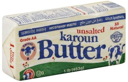 Karoun Unsalted Butter 1LB