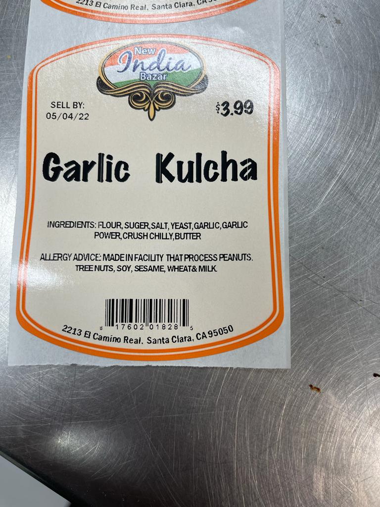 New India Bazar Garlic Kulcha