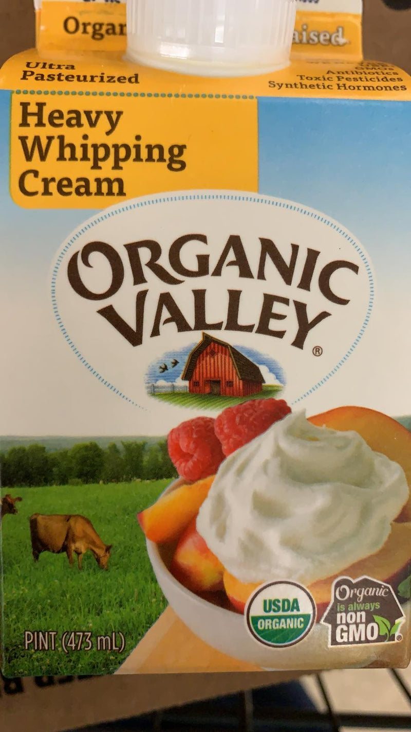 Organic Valley Heavy Whipping Cream 473ML