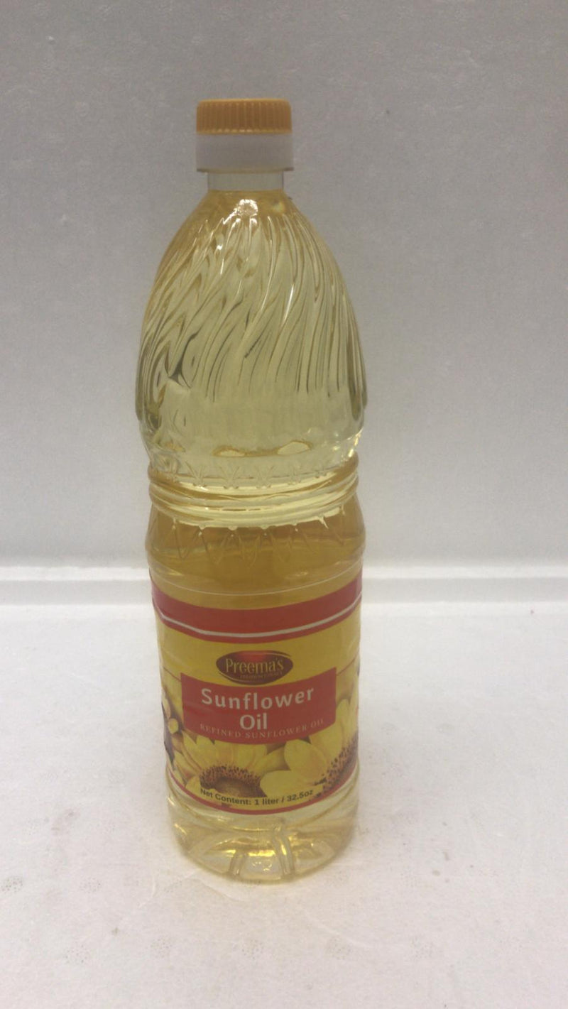 Preema's Sunflower Oil 1LTR