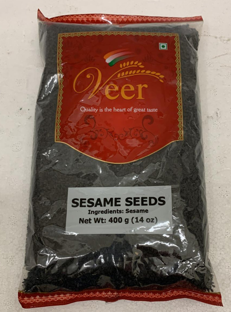 Veer Sesame Seeds Black 400GM