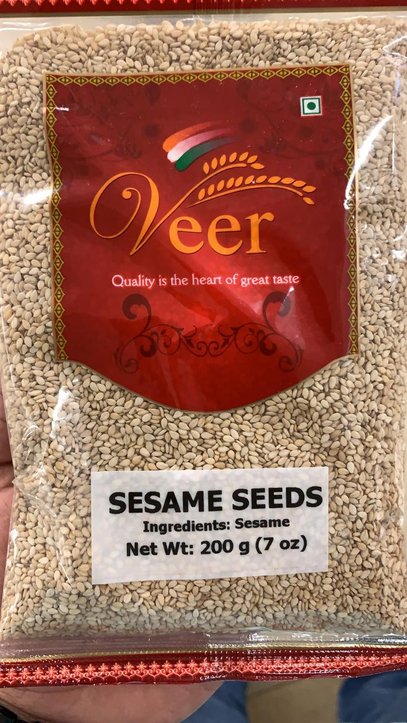 Veer Sesame Seeds Natural 200GM