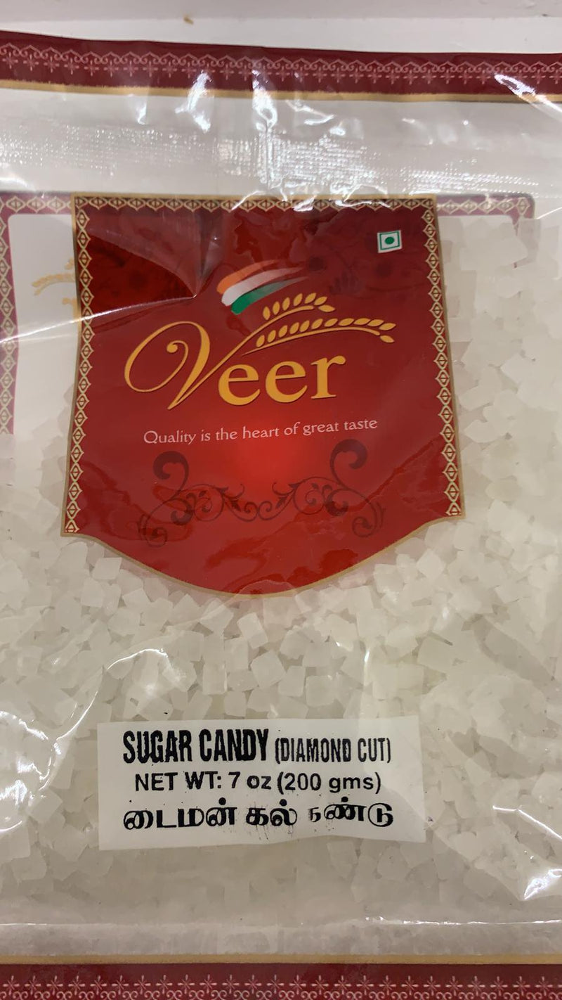 Veer Sugar Candy (Diamond Cut) 200GM