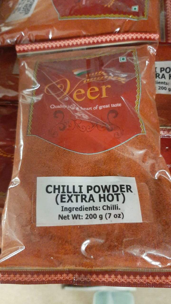 Veer chilli Powder Extra Hot 200GM