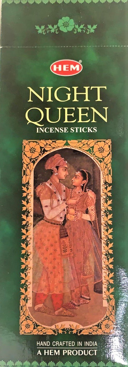 Hem Night Queen Incense Sticks 120 Count