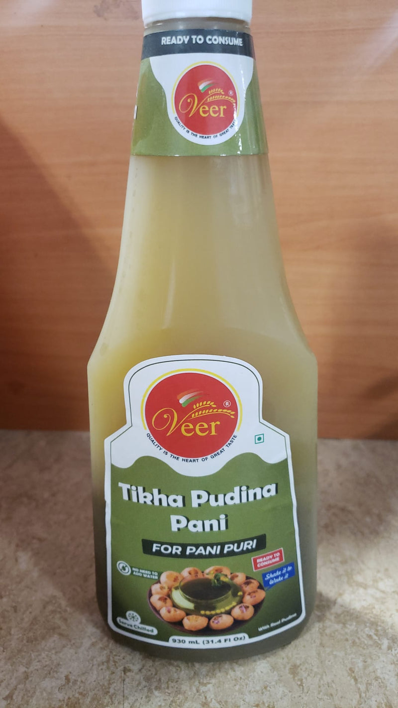 Veer Tikha Pudina Pani 930ML