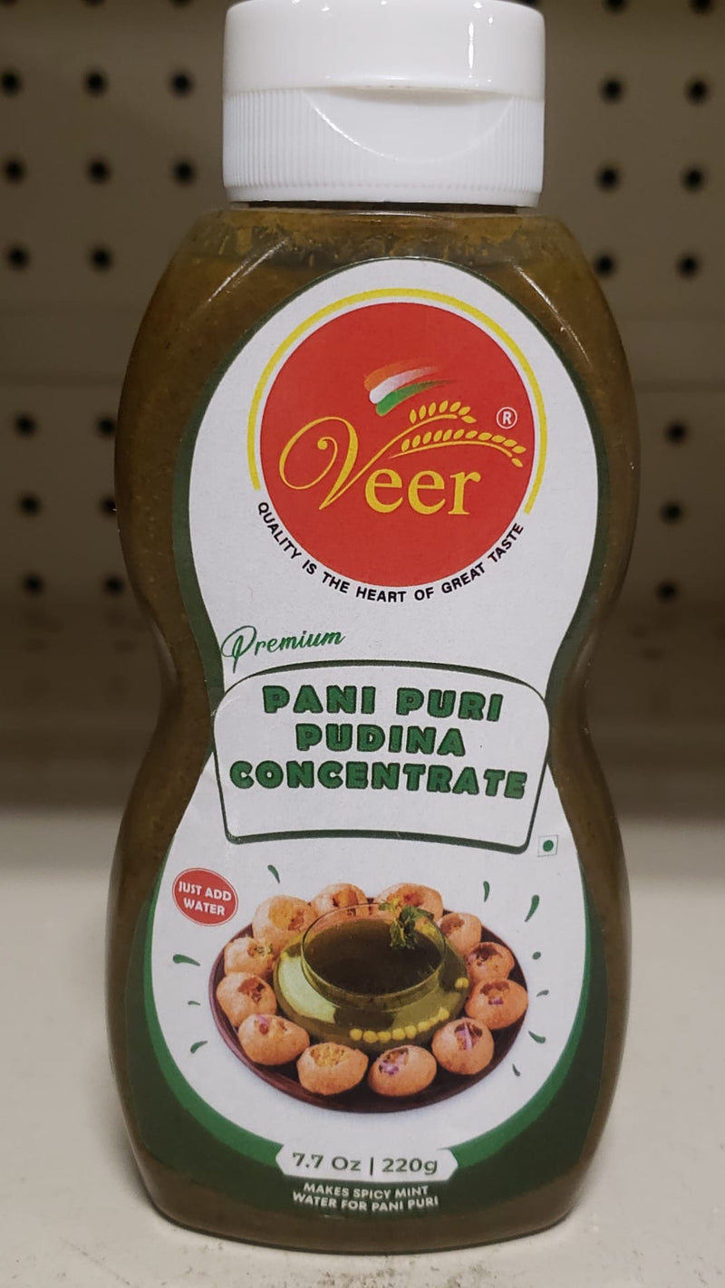 Veer Pani Puri Pudina Concentrate 220GM