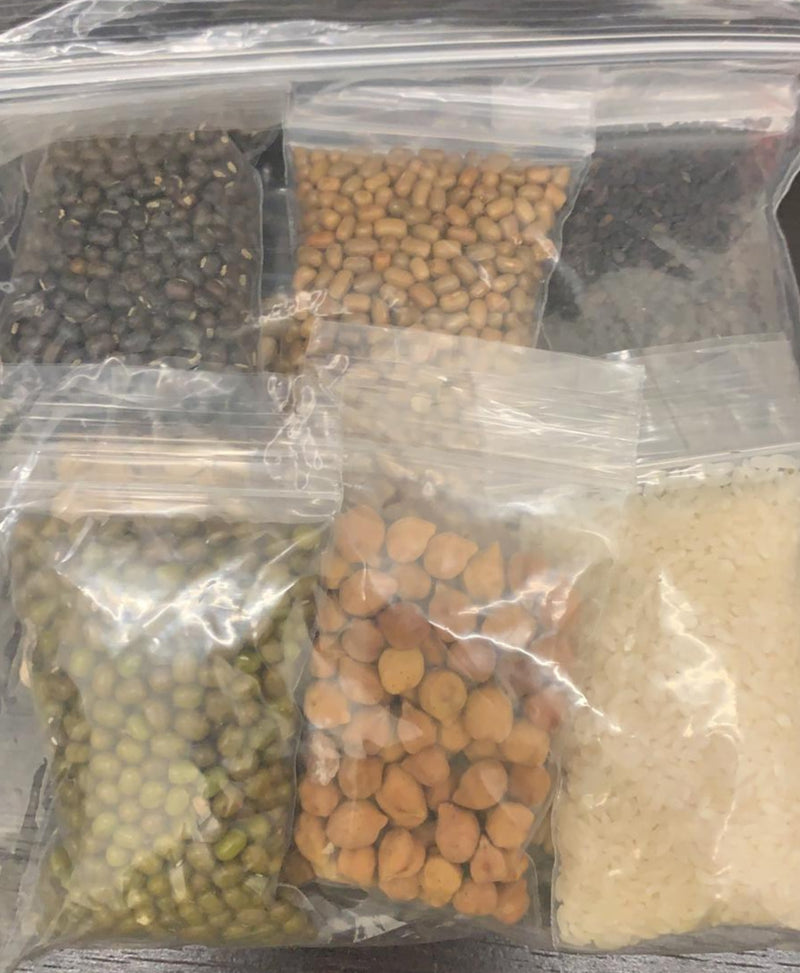 Assorted Dals For Pooja