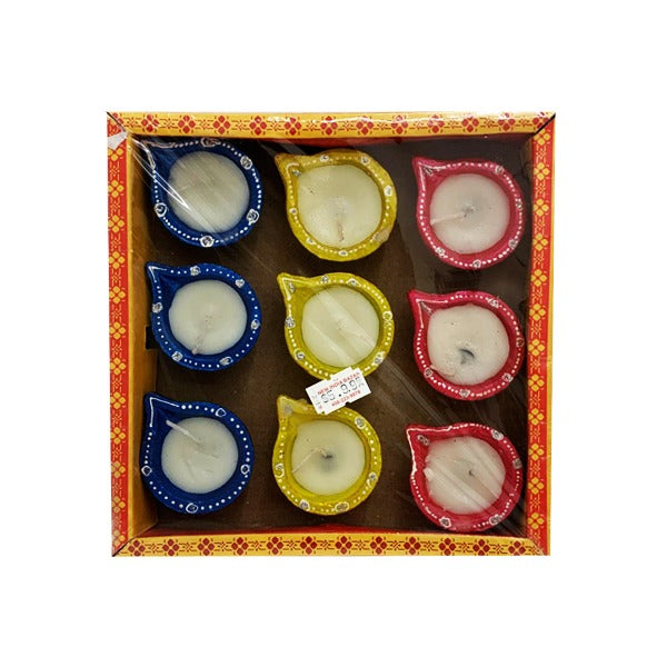 Diya with Wax 6PC