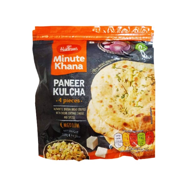 Haldiram's Paneer Khulcha Medium 4Pcs