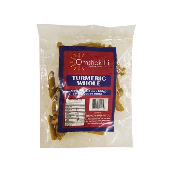 Omshakthi Turmeric Whole 100GM