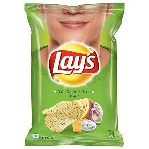 Lay's Calm Cream & Onion Chips 30GM