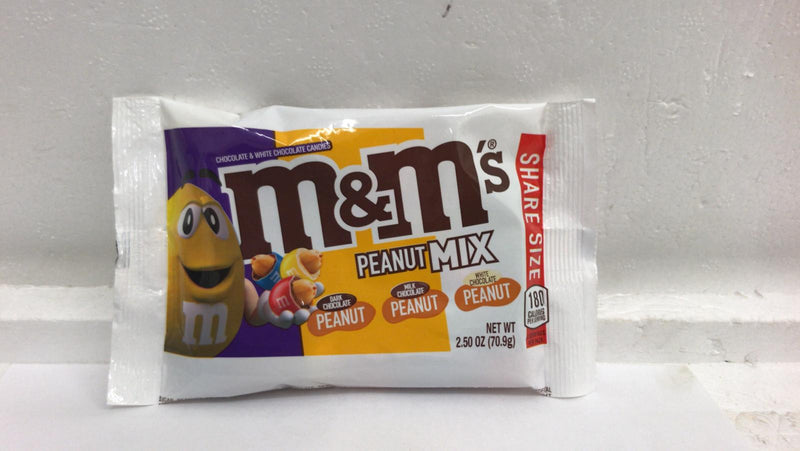 M & M ' S Peanut Mix 2.50 OZ