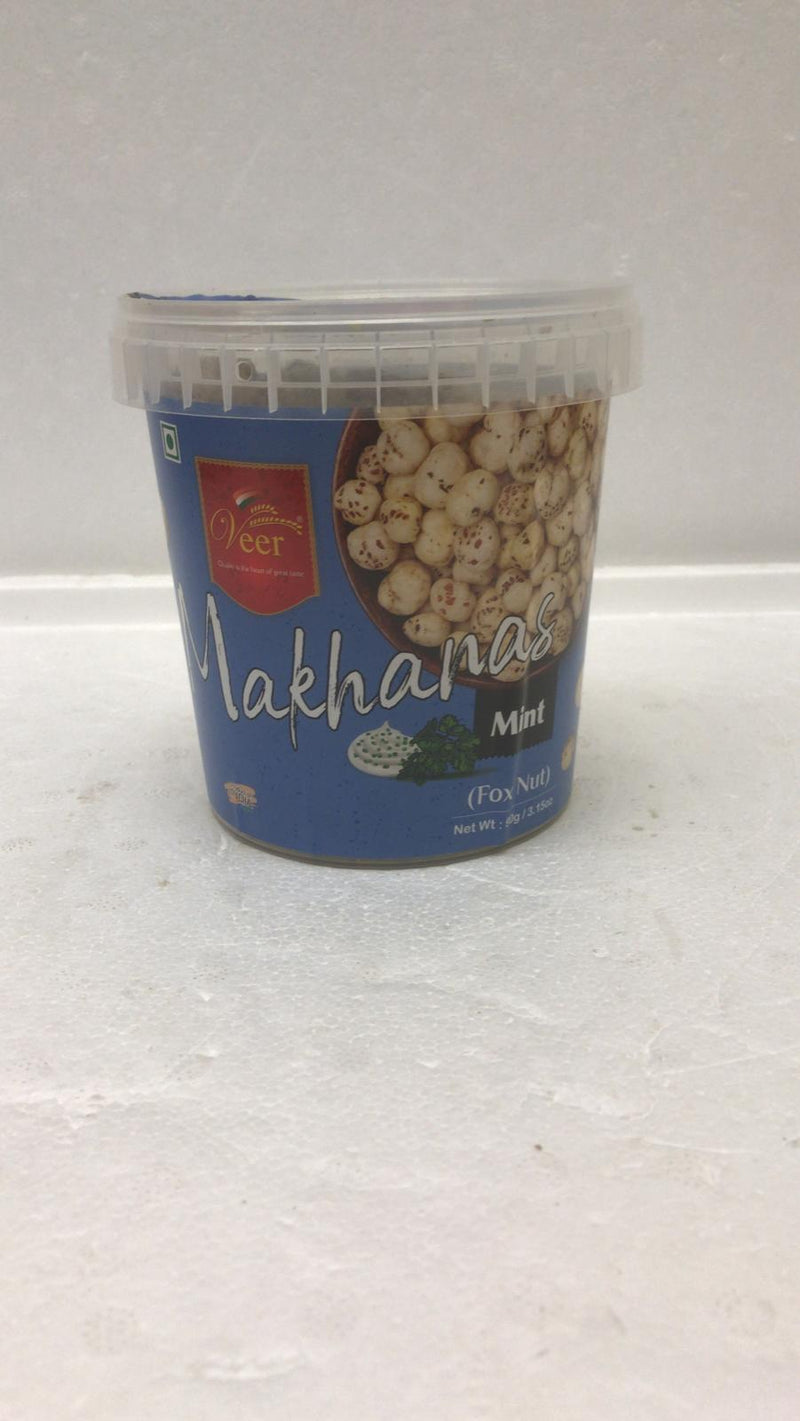 Veer Makhanas Mint Fox Nut 90GM