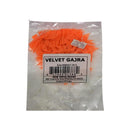 New India Bazar Velvet Gajra Orange