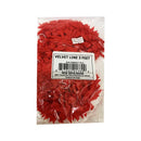 New India Bazar Velvet Line 3 Feet Red