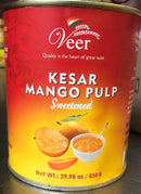 Veer Kesar Mango Pulp 850GM - 6 TIN