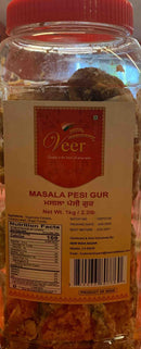 Veer Masala Pesi Gur 1KG
