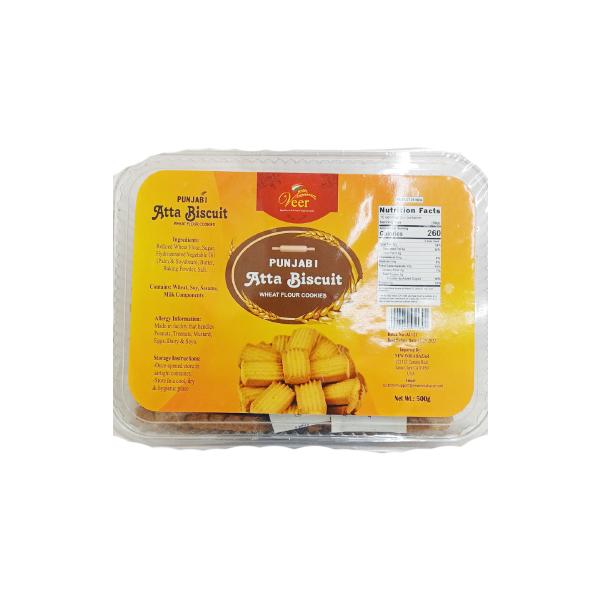 Veer Punjabi Atta Biscuit 500G