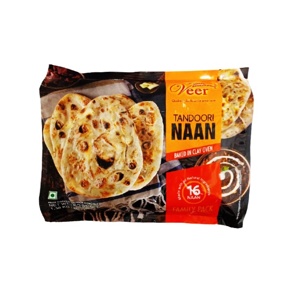 Veer Tandoori Naan 16Pcs