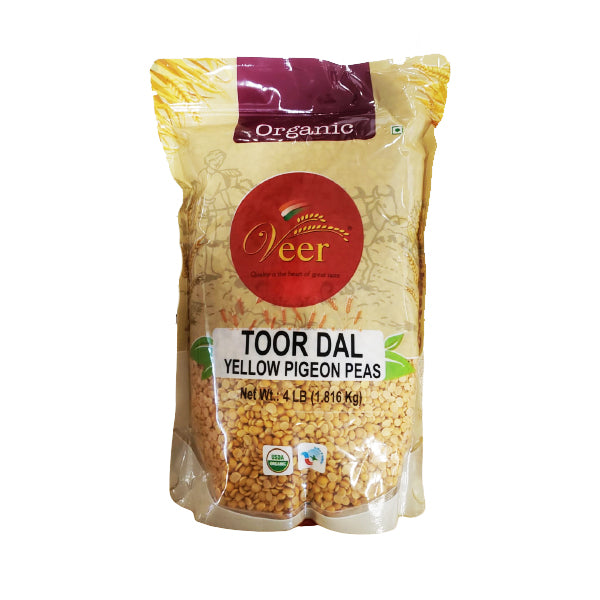 Veer Organic Toor  Dal 4LB