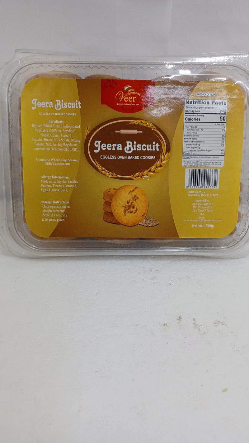 Veer Jeera Biscuit 500GM