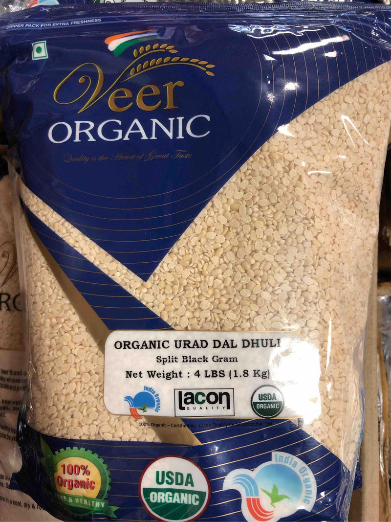 Veer Organic Urad Gota Dal 4LB