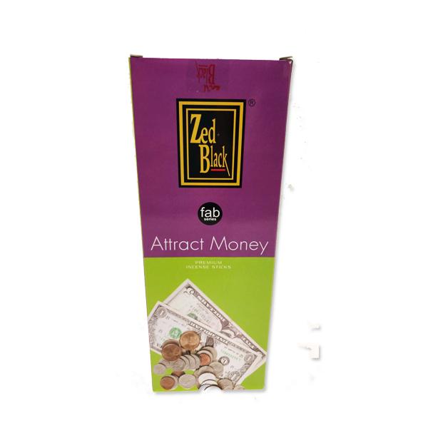 Zed Black Fab Series Attract Money Premium Incense Sticks