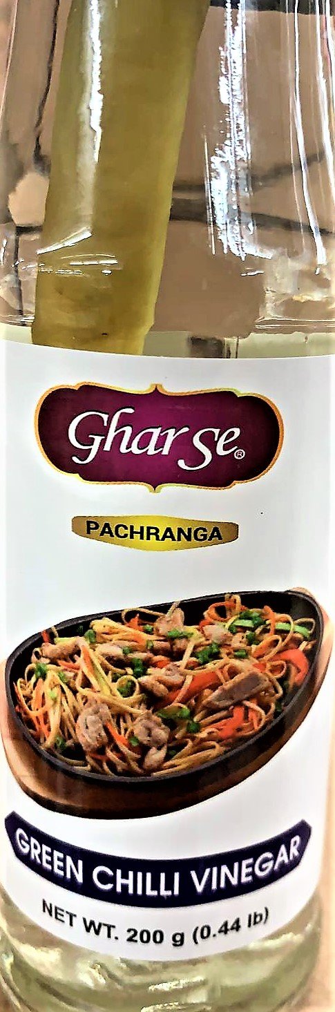 Ghar Se Green Chilli Vinegar 200 GM