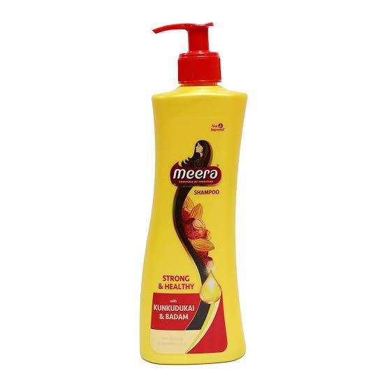 Meera Shampoo Kunkudukai & Badam 340ML